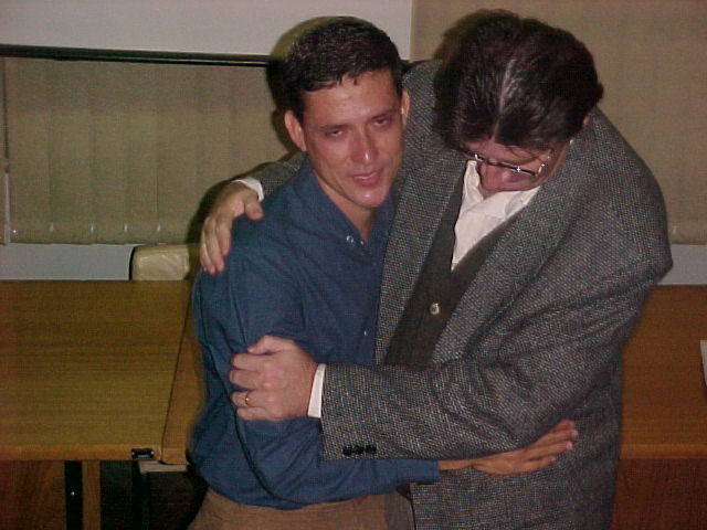 Trabalho e amizade sempre juntos ao orientador Fernando Tangerino